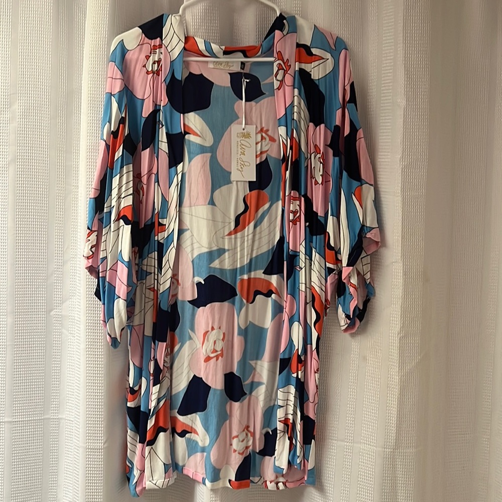Ava Sky Kaftan O/S